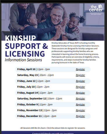 Kinship support information sessions thumbnail