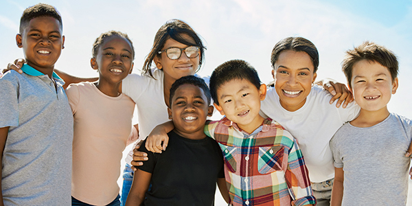 smiling kids