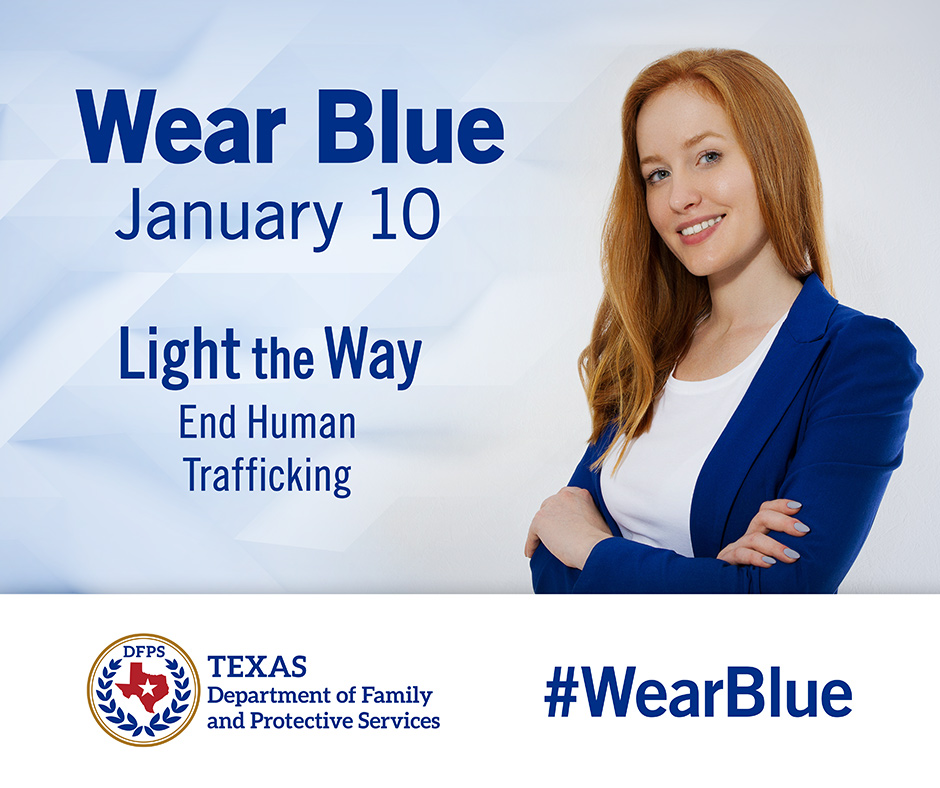Square image for wear blue january 10 Light the way - female 1