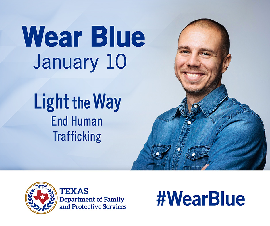 Square image for wear blue january 10 Light the way - male 1
